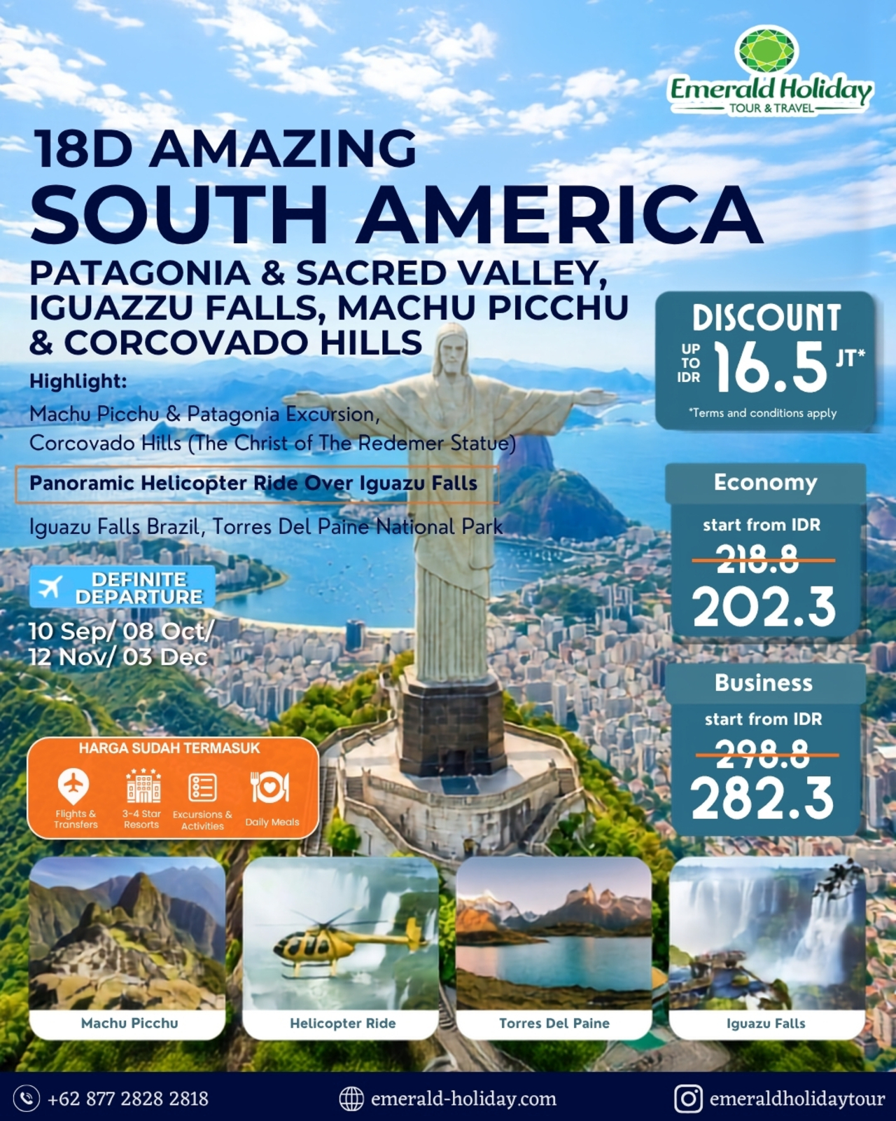 18D AMAZING SOUTH AMERICA